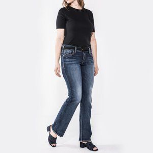 Silver Jeans Suki Mid Rise Slim Bootcut Jeans 16x33 New with tags!!